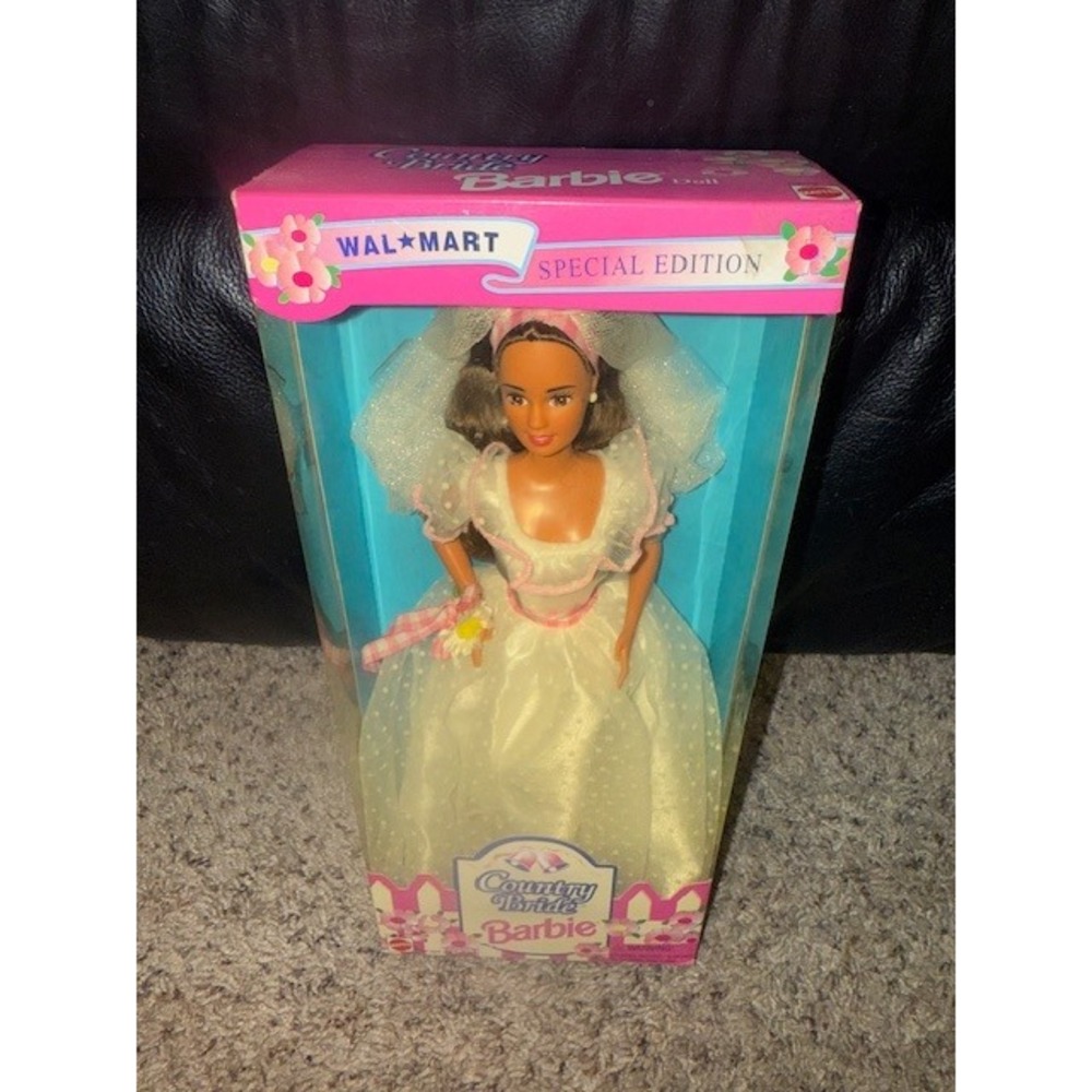 Vintage 1993 Country Bride Barbie Doll Special Edition Walmart NEW‎ in Box